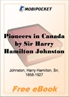 Pioneers in Canada for MobiPocket Reader