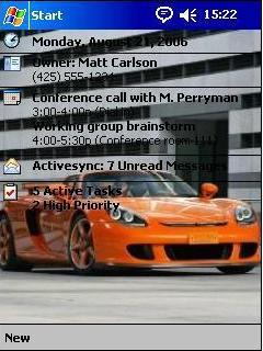 Porsche WL Theme for Pocket PC