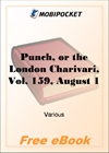 Punch, or the London Charivari, Vol. 159, August 18th, 1920 for MobiPocket Reader