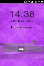 Purple Violet Theme GO Locker