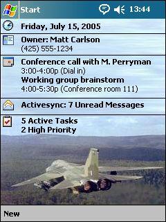 RAAF F-111 AV Theme for Pocket PC