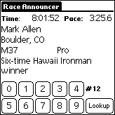 Race Announcer