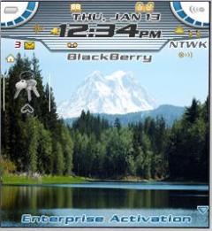 Rainier Theme for Blackberry 7100