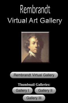 Rembrandt Virtual Art Gallery
