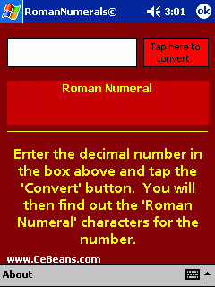 RomanNumerals