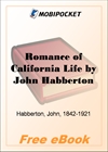 Romance of California Life for MobiPocket Reader