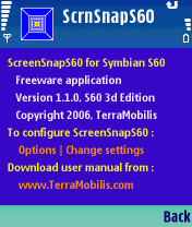 ScreenSnapS60 for Series 60 2nd Edition