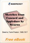 Sketches from Concord and Appledore for MobiPocket Reader