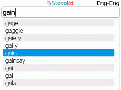 SlovoEd Compact English Explanatory Dictionary for BlackBerry