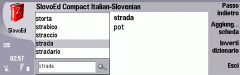 SlovoEd Compact Italian-Slovenian & Slovenian-Italian dictionary for Nokia 9300 / 9500