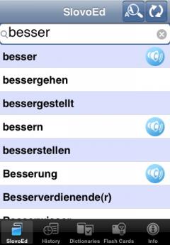 SlovoEd Deluxe English-German & German-English Dictionary (iPhone/iPad)