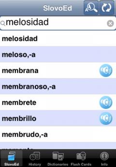 SlovoEd Deluxe English-Spanish & Spanish-English Dictionary (iPhone/iPad)
