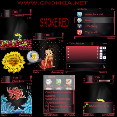 Smoke Red Theme