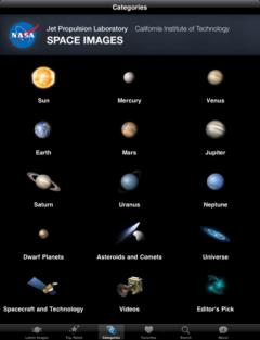 Space Images for iPad