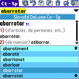 Spanish Talking SlovoEd Deluxe Spanish-Catalan & Catalan-Spanish dictionary for Palm OS