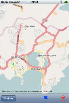 St. Maarten Street Map