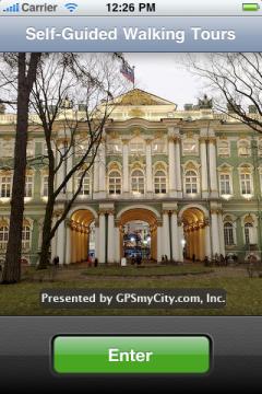 St. Petersburg Walking Tours and Map