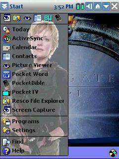 Stargate Carter Theme for Pocket PC