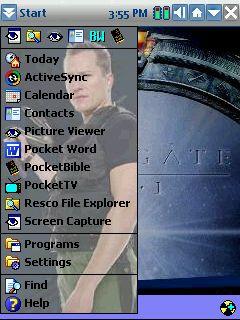 Stargate Quinn Theme for Pocket PC