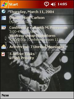 Stevie Ray Vaughan Theme for Pocket PC