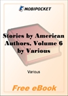 Stories by American Authors, Volume 6 for MobiPocket Reader