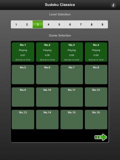 Sudoku Classics (iPad)