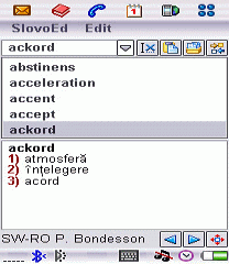 Swedish-Romanian and Romanian-Swedish dictionary (UIQ2.x)