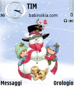 Sweet Snow Theme for Nokia N70/N90