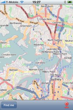 Sydney Street Map Lite