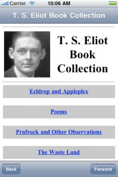 T. S. Eliot Book Collection