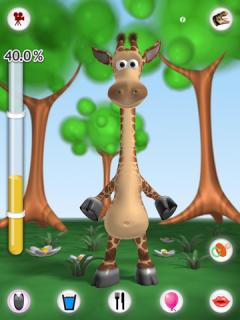 Talking Gina the Giraffe for iPad