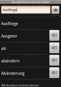 Talking Slovoed Compact German-Italian & Italian-German Dictionary for Android