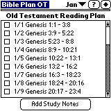 TealInfoDB: Bible Plan - Old Testament