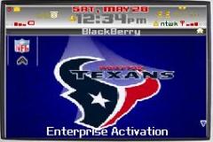 Texans 2 Theme for Blackberry 7200