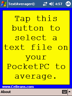 TextAverager