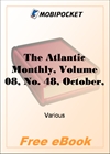 The Atlantic Monthly, Volume 08, No. 48, October, 1861 for MobiPocket Reader
