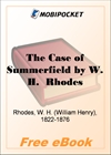 The Case of Summerfield for MobiPocket Reader