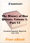 The History of Don Quixote, Volume 1, Part 13 for MobiPocket Reader