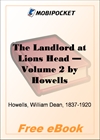 The Landlord at Lions Head - Volume 2 for MobiPocket Reader