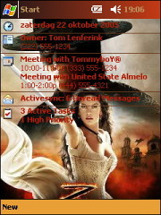 The Legend of Zorro Theme for Pocket PC
