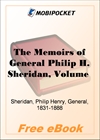 The Memoirs of General Philip H. Sheridan, Volume I, Part 2 for MobiPocket Reader