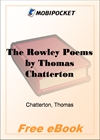 The Rowley Poems for MobiPocket Reader