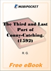The Third and Last Part of Conny-Catching (1592) for MobiPocket Reader