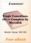 The Tragic Comedians - Complete for MobiPocket Reader