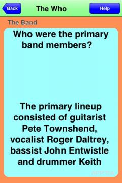 The Who Trivia