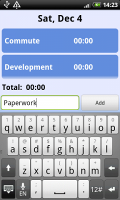 Time Tracker (Android)