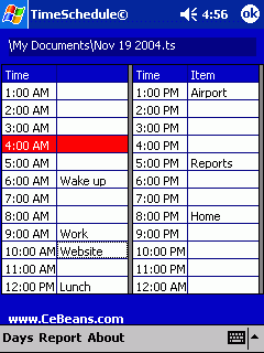 TimeSchedule