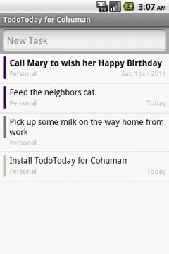 TodoToday for Cohuman