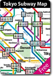 Tokyo Subway Map