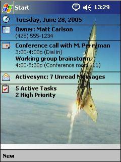 Tornado F3 AV Theme for Pocket PC